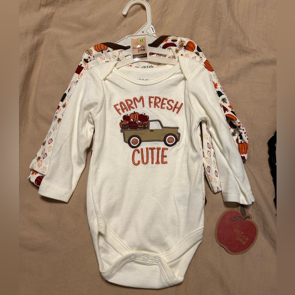 Chickpea Infant Fall Onsies